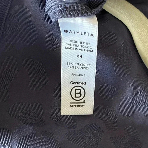 Athleta Brooklyn Textured Jumpsuit size 24 NWT - Picture 5 of 7